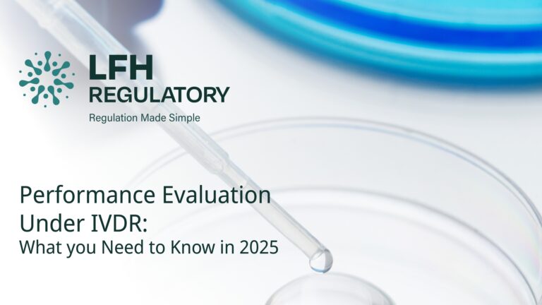 Performance Evaluation Under IVDR: What you Need to Know in 2025
