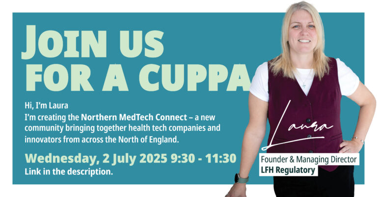 LFH Regulatory to launch new Yorkshire MedTech Community – over a brew