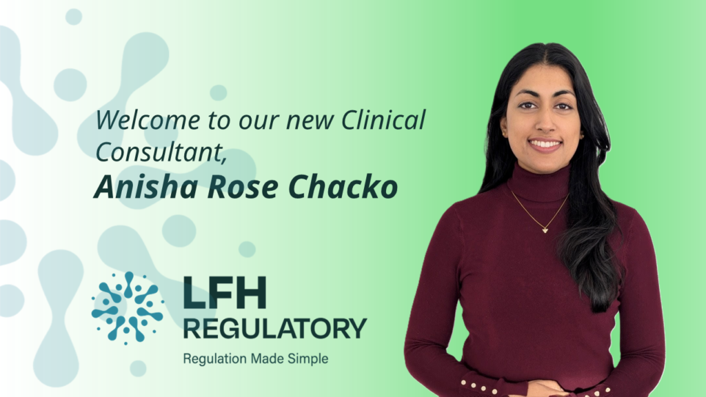 Spotlight on Anisha Rose Chacko, Clinical Consultant LFH Regulatory